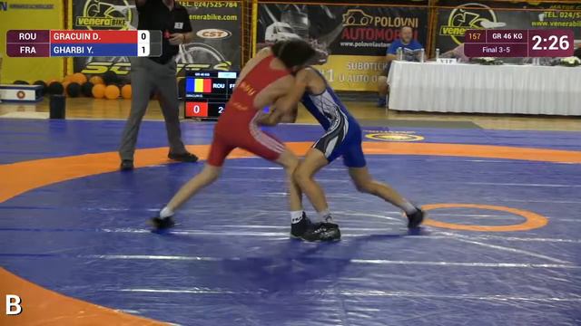 Dorv GRACUIN (ROU) - Yazid GHARBI (FRA).mp4 смотреть онлайн