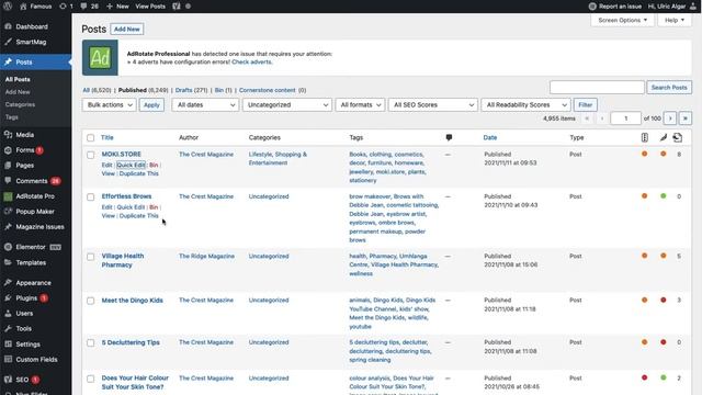 Famous - WordPress Quick Category Editing of Posts смотреть онлайн