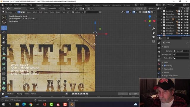 BLENDER: WANTED POSTER (8) смотреть онлайн