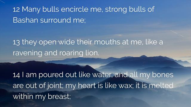 🙏 PSALM 22 🙏 PSALM against my ENEMIES | My God Why Have You Forsaken Me смотреть онлайн