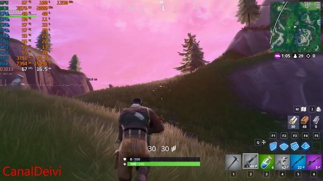 Fortnite 10° Temporada RX 580 8GB Red Dragon Powercolor Teste/Gameplay Full HD 1080p смотреть онлайн