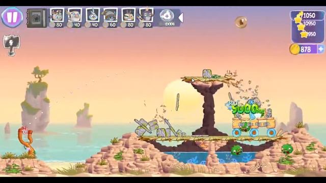 Angry Birds Stella Level 11 Episode 2 Walkthrough ★★★ Beach Day смотреть онлайн