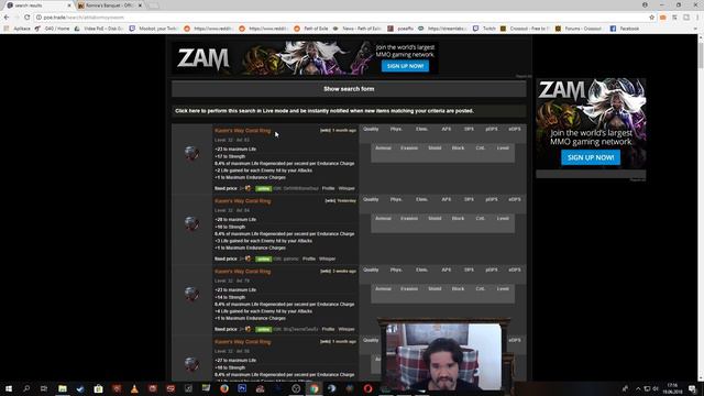 Nakupování itemů v Path of Exile na poe.trade смотреть онлайн