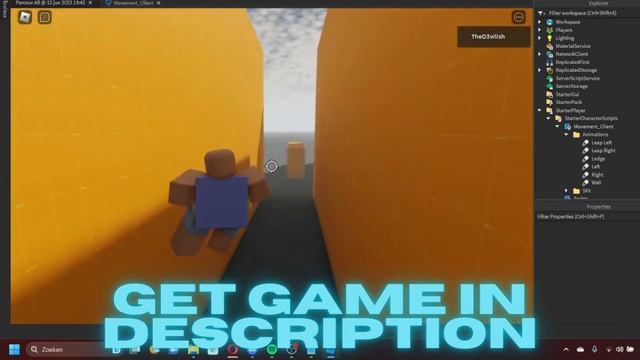FREE | Advanced Parkour System / Athelberon Parkour - Roblox Studio смотреть онлайн