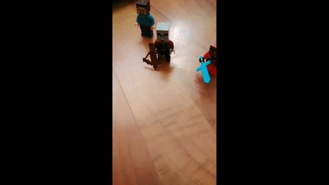 Мои ЛЕГО фигурки Майнкрафт 🟩 Мини обзор Lego Minecraft смотреть онлайн