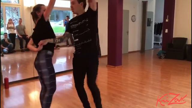 Zouk Demo with Carlos Oliveira & Krisztina Balazs in Zurich смотреть онлайн
