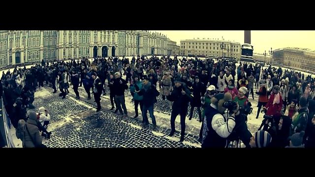 Танцевальный Моб Грандиозной Даты 12.12.12 Спб смотреть онлайн