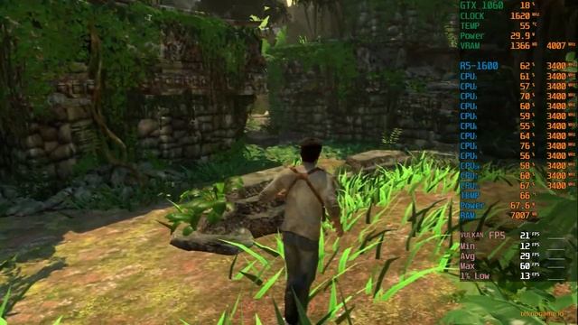 Uncharted: Drake's Fortune (RPCS3) | GTX 1060 6GB | Ryzen 5 1600 смотреть онлайн