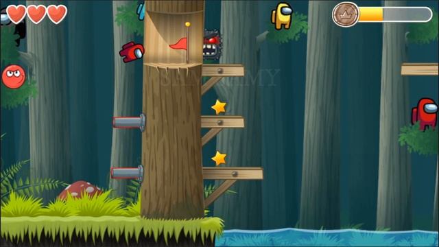 FOREST RED BALL 4 AMONG US IN NUTSHELL смотреть онлайн