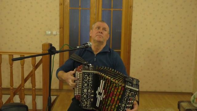 Стояла чудная сосна. Песня под гармонь.