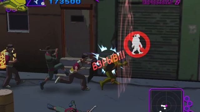 20 летний юбилей Черепашек ниндзя.TMNT 2003 игра прохождение за Дони (1 серия) смотреть онлайн