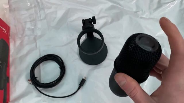 HyperX Solocast комплектация и тест звука