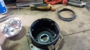 Замена стекла ПТФ Mitsubishi