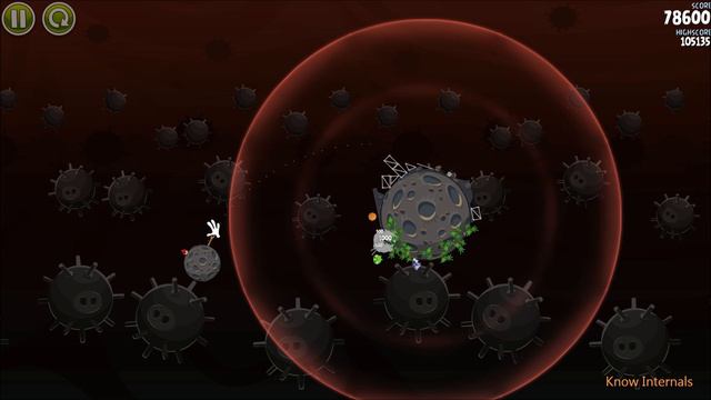 Angry Birds Space Walkthrough 3-10 Danger Zone HD 1080P смотреть онлайн