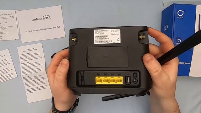 Интернет центр Olax AX5 Pro: 4g роутер для дачи и дома - выбор Band, смена IMEI, TTL, MIMO антенна смотреть онлайн