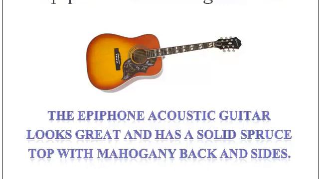 Epiphone Hummingbird Pro смотреть онлайн
