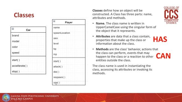 Lecture 13: Classes and Objects смотреть онлайн