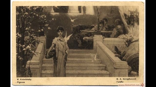 LJ150302 213 bellezza storia Старинные открытки с работами смотреть онлайн