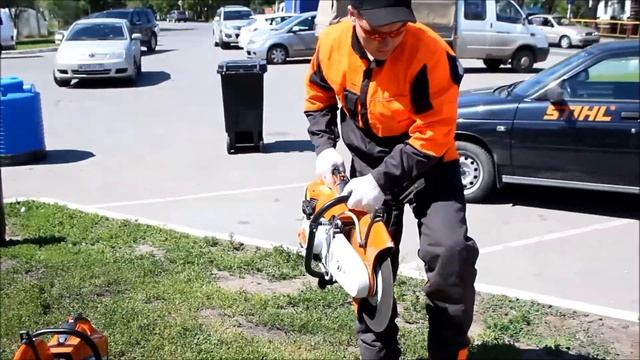 Тест драйв продукции Stihl