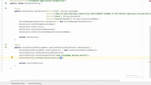 16 Spring Java config смотреть онлайн