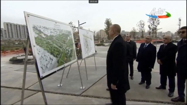Prezident İlham Əliyev Təzəpir məscidinin ətrafında görülən abadlıq-quruculuq işlərilə tanış olub смотреть онлайн