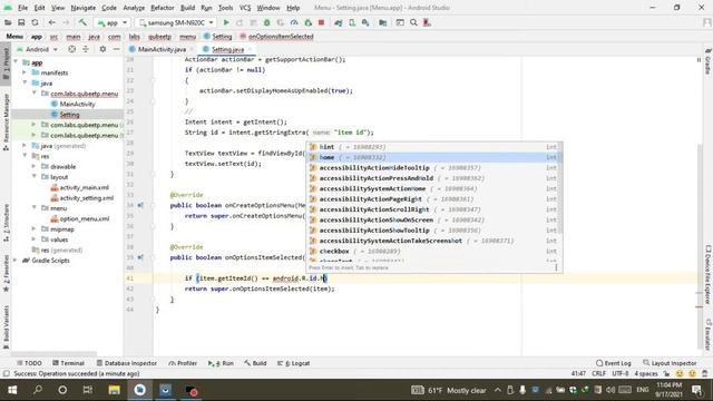 Android Menu - Options, Contextual and Popup смотреть онлайн