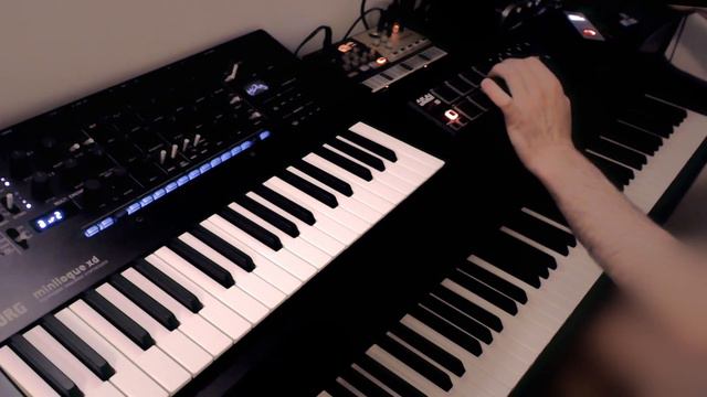 Traces of Time (Making of) - Live Ambient Music - Korg Minilogue XD, Korg Volca Drum & VST смотреть онлайн