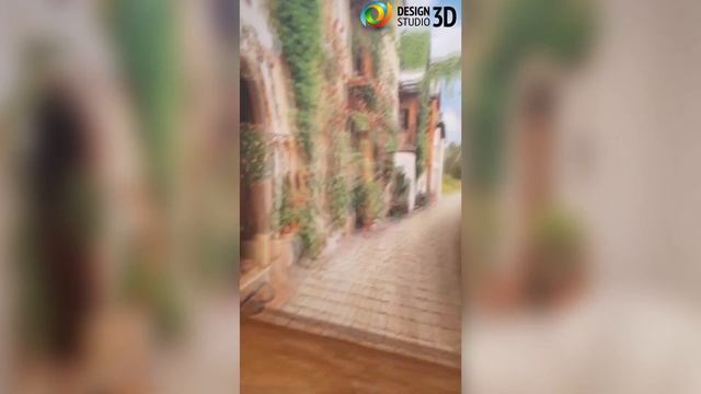 Отзыв на 3D Фотообои "Зеленая улочка" смотреть онлайн