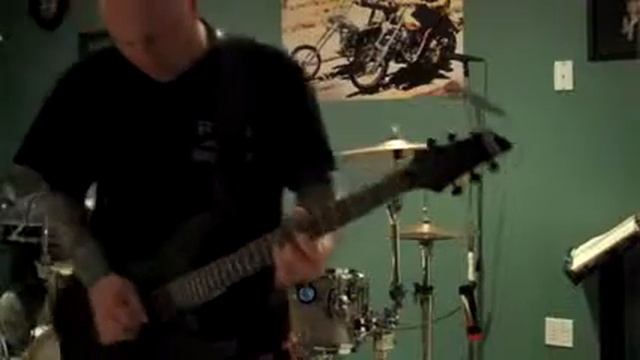 Line 6 - JM4 Looper,schecter Guitar.