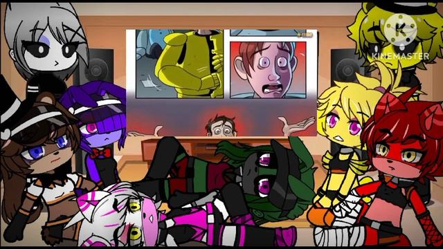 Реакция персонажей FNIA на Как Прочитать Все Книги FNAF и не сойти с ума / Мозговзрыв 12. 2/? смотреть онлайн