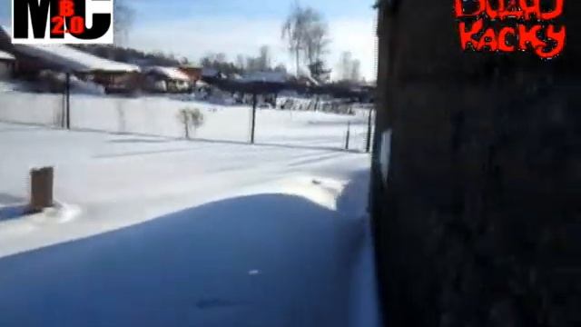 Дом из арболита зимой ( В Одну Каску ) смотреть онлайн