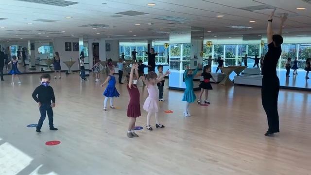 Ballroom Dance Classes for Kids Ages 5-6 years old at DC DanceSport Academy смотреть онлайн