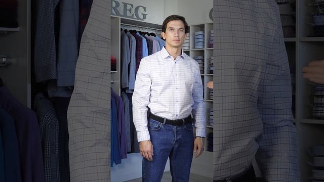 Рубашка «деловая клетка» -с чем комбинировать в мужском гардеробе смотреть онлайн
