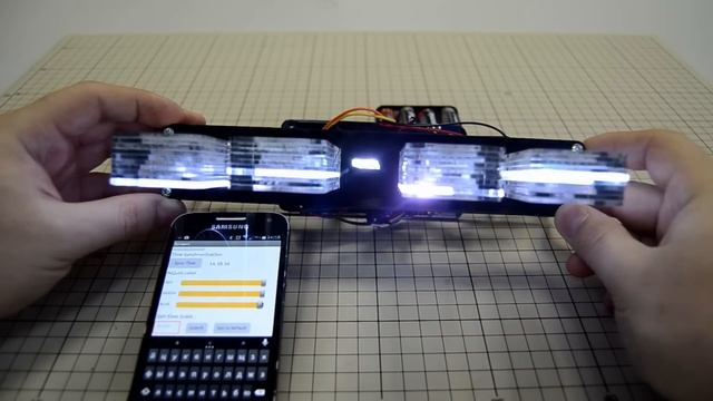 Крутые часы из оргстекла на Arduino и Neopixels