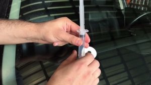 Ремонт сколов лобового стекла/Windshield repair instructions