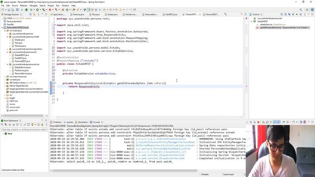 4 CURSO SPRING BOOT CRUD + JPA + POSTGRESQL +REST + ANGULAR: API REST con Spring Boot смотреть онлайн