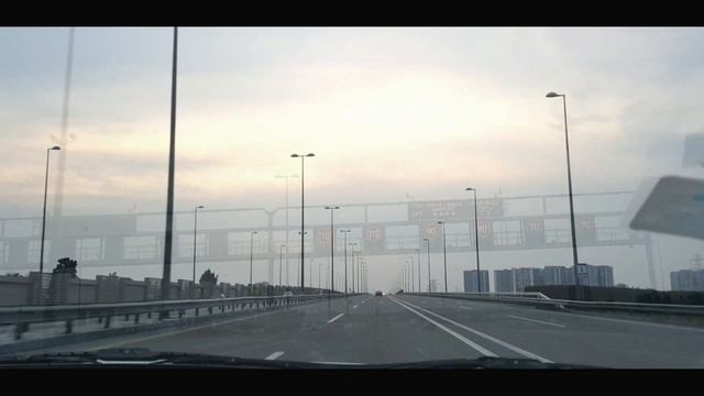 Drive to Heydar Aliyev International Airport | Baku, Azerbaijan смотреть онлайн