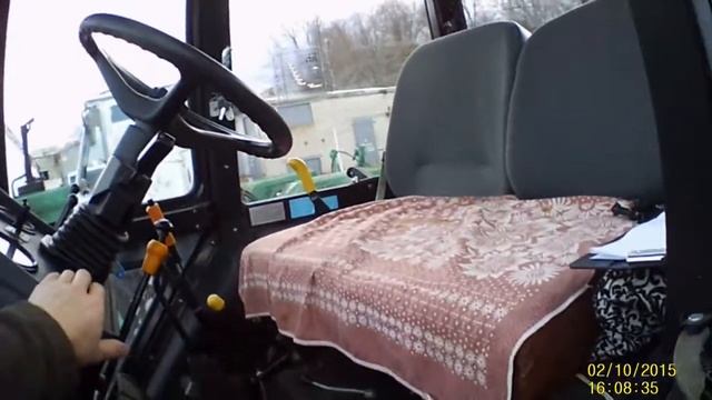 Практическое обучение вождению на тракторе МТЗ 82.1 смотреть онлайн
