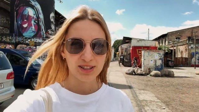 Прогулка по западному и восточному Берлину. Продолжаем знакомиться с районами! смотреть онлайн