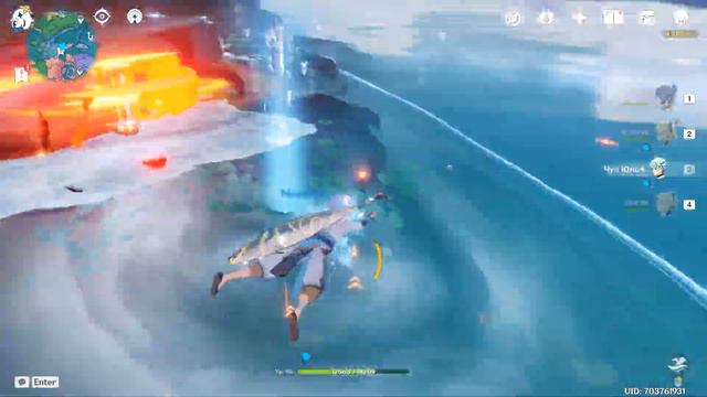 Genshin Impact ● Долгое путешествие электро феи через остров Ватацуми и тройная награда. смотреть онлайн