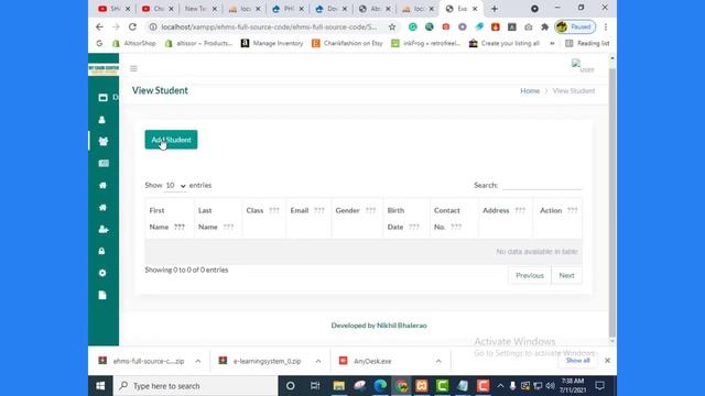 Exam Hall Management System Full Source Code Using PHP смотреть онлайн