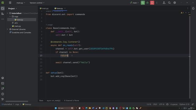 AttributeError erklärt | (NoneType) Object has no Attribute ... | Discord Bot Errors смотреть онлайн