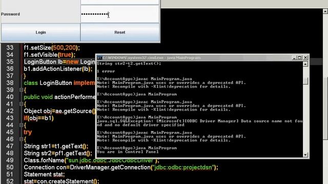 Java Swing - Checking with Database and code for Reset - Creating GUI for Account Apps -Part4 смотреть онлайн