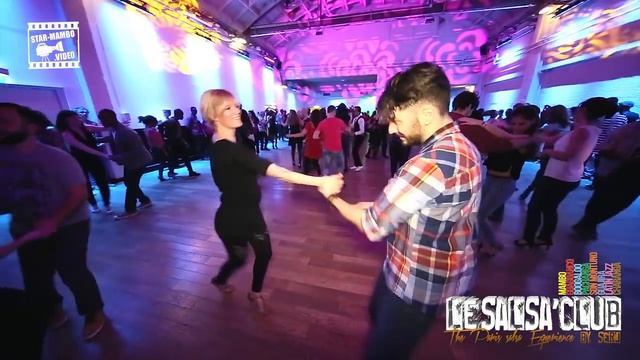 Romain & Carmen - social dancing @ LESALSA'CLUB Party смотреть онлайн