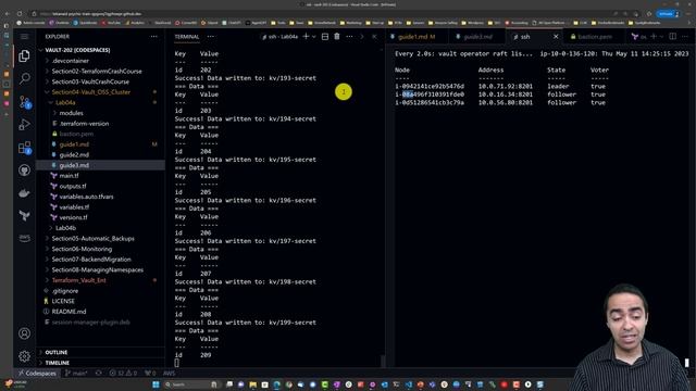 Vault Raft Cluster High Availability Test in AWS смотреть онлайн