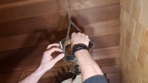 Лучший подарок любителю бани  2022 год! Чаша подвесная для автоматической подачи воды на камушки