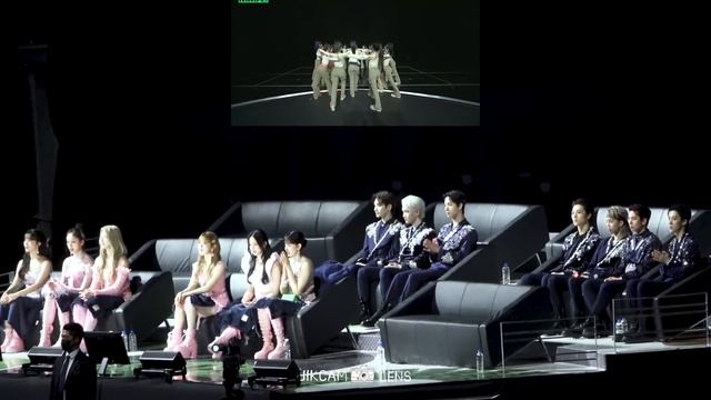 LE SSERAFIM (르세라핌) FEARLESS + ANTIFRAGILE Reaction STAYC, ATBO l Melon Music Awards 2022 смотреть онлайн