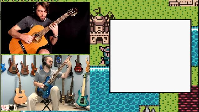 Dragon Warrior - Tantegel Castle (Bass and Classical Guitar) смотреть онлайн