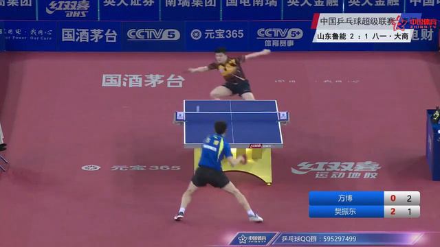 Fan Zhendong vs Fang Bo - 2018 China Super League Full Match смотреть онлайн