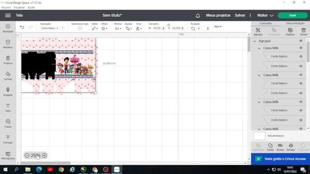 MANDANDO ARQUIVO DO COREL PARA O DESIGNER SPACE смотреть онлайн